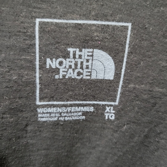 North Face Unisex Adult Crewneck Tshirt Size XL Black Excellent Condition - Picture 6 of 6